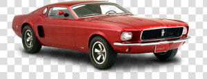 Red Ford Mustang Mach Car Png Image   1966 Mustang Mach 1  Transparent Png