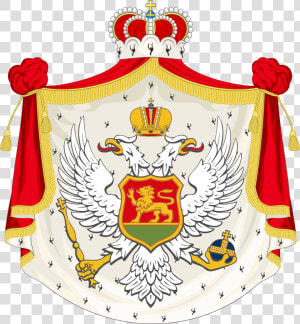 Montenegro Eagle   Kingdom Of Montenegro Coat Of Arms  HD Png Download