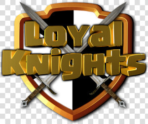 New Loyal Knights Logo  Loyal Knights  Clash Of Clans   Logo Of Clash Of Clans  HD Png Download