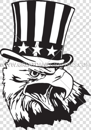 Uncle Sam Eagle   Uncle Sam  HD Png Download