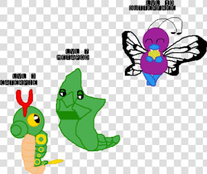 Caterpie Png  Transparent Png