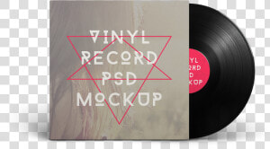 Vinyl Record Psd Mockup   Phonograph Record  HD Png Download