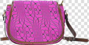 Pink Pineapple Twist Saddle Bag large   Beauty And The Beast Saddle Bag  HD Png Download