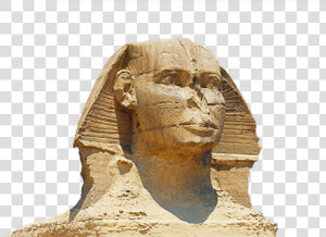 Chainsaw carving   Great Sphinx Of Giza  HD Png Download