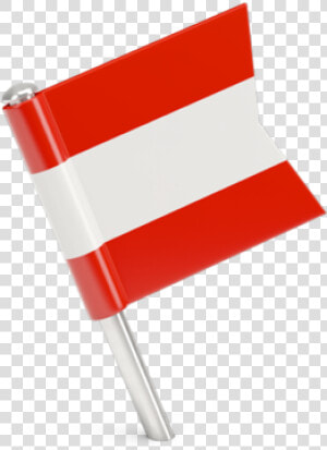 Square Flag Pin   Austria Flag Pin Png  Transparent Png