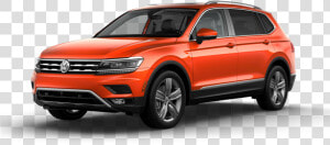 2019 Volkswagen Tiguan Habanero Orange   2019 Vw Tiguan Colors  HD Png Download