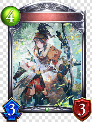 鉄 弓 の 射手   Shadowverse Owl Man  HD Png Download