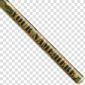 Camouflage Personalized Drumsticks   Brass  HD Png Download