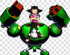 Tron Bonne Umvc3 Full   Tron Bonne Marvel Vs Capcom 3  HD Png Download