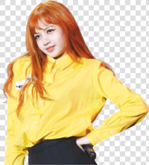  lisablackpink  blackpink  lisa  kpop  orange  yellow   Lisa Transparent Blackpink  HD Png Download