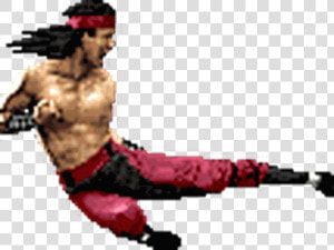 Liu Kang Patada  HD Png Download