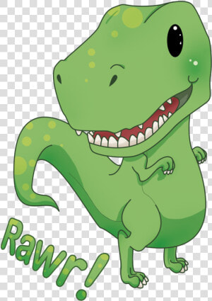 Cute Clipart T Rex   Cute T Rex Drawing  HD Png Download