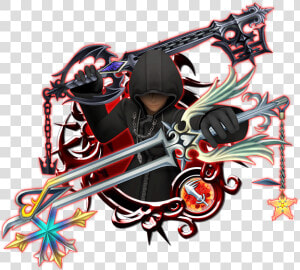 Hd Roxas   Stained Glass Medals Khux  HD Png Download