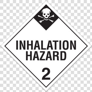 Inhalation Hazard Placard 6  HD Png Download