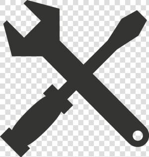 Screwdriver And Wrench Icon  HD Png Download