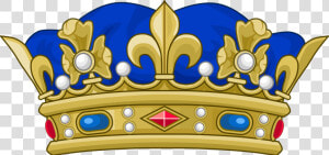 Crown Of A Prince Of The Blood Of France   Royal Prince Crown Clipart  HD Png Download