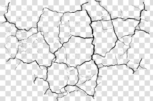 Cracks Map  HD Png Download