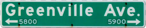 Greenville Avenue Sign   Street Sign  HD Png Download