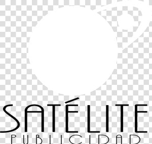 Satelite Publicidad Logo Black And White   Satelite  HD Png Download