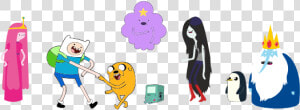 Hora De Aventuras Personajes  HD Png Download