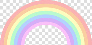 Pastel Rainbow Clip Art   Pastel Rainbow Clipart  HD Png Download