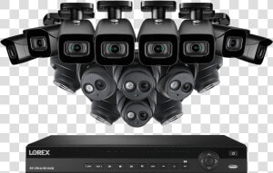 4k Ultra Hd Ip Nvr System With 16 Outdoor 4k 8mp Ip   Camera  HD Png Download