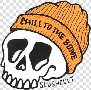 Slushcult Chill To The Bone Clipart   Png Download   Slushcult Chill To The Bone  Transparent Png