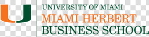 University Of Miami Herbert Business School  HD Png Download