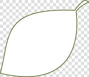 Clear Outline Leaf Clip Art At Clkercom Vector Clip  HD Png Download