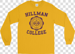 Omega Psi Phi Themed Hillman College Long Sleeve T shirt   Love Hood Niggas Shirt  HD Png Download