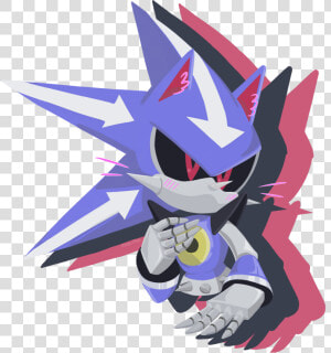 Anti Metal Sonic Png Anti Metal Sonic   Neo Metal Sonic Fan Art  Transparent Png