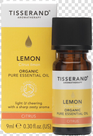 Tisserand Aromatherapy Lemon Organic Essential Oil   Essential Oil  HD Png Download