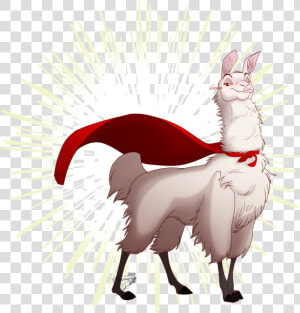 Super Llama   Png Download   Super Albino Llama  Transparent Png