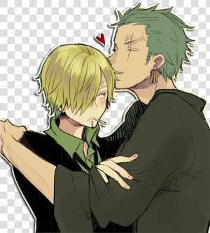 One Piece Zoro X Sanji   Png Download   Zoro Sanji One Piece  Transparent Png