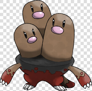 Shiny Alolan Dugtrio  HD Png Download