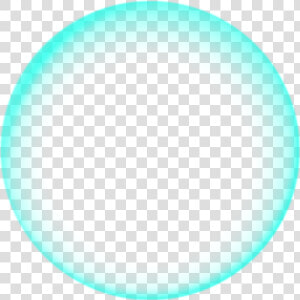  cyan  circle   Bubble  HD Png Download