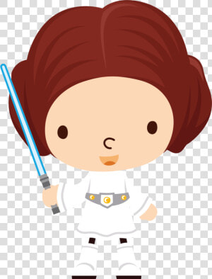 Luke Skywalker Clipart Princess Leia   Princess Leia Clipart  HD Png Download