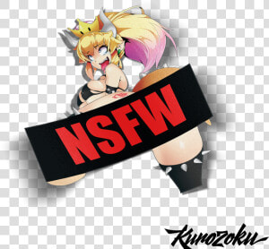 Image Of Nsfw Swimsuit Bowsette   Illustration  HD Png Download