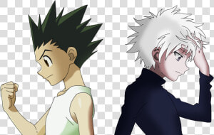 Killua Transparent Gon Clip Art Download  HD Png Download