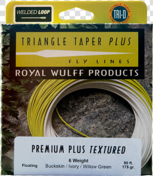 Triangle Taper Premium Plus Textured   Royal Wulff Triangle Taper Plus  HD Png Download