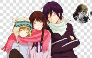 Render Noragami Yato Yukine Hiyori   Noragami Render  HD Png Download