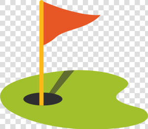 Golf Flag In Hole   Golf Hole Clipart Png  Transparent Png