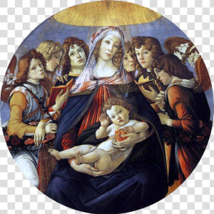 Transparent Pomegranate Seeds Png   Botticelli Madonna Of The Pomegranate  Png Download