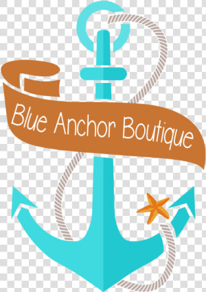 Logo Design By Raian Kun For Blue Anchor Boutique   Calligraphy  HD Png Download