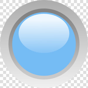 Light Blue 2 Led Circle Svg Clip Arts   Circle  HD Png Download