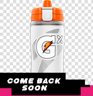 Javascript Must Be Enabled Water Bottle    White Gatorade Gx Bottle  HD Png Download