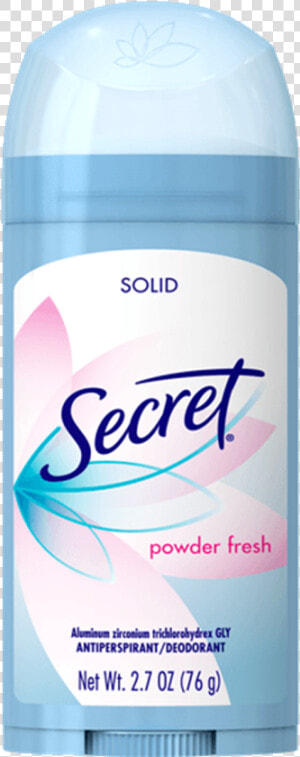 Secret Powder Fresh Deodorant  HD Png Download