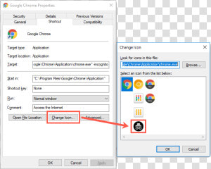 Change Chrome Icon To Incognito   Computer Icon  HD Png Download