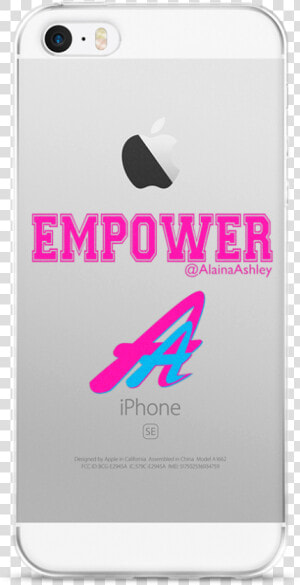 Empower Pink Logo Iphone Case  alainaashley Collection   Graphic Design  HD Png Download