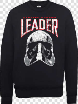 Star Wars The Last Jedi Captain Phasma Men S Black   Marvel Avengers Pullover  HD Png Download